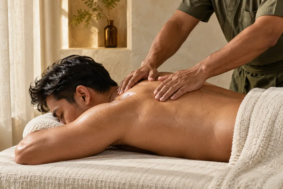 Ilustrasi Sports Massage
